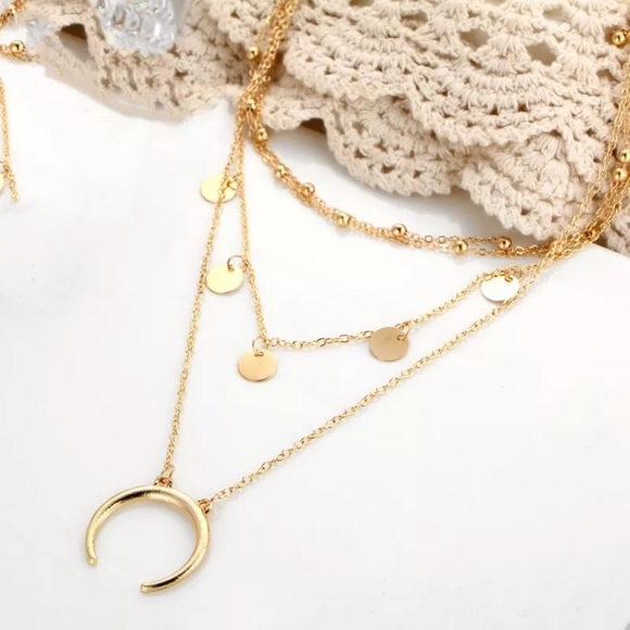 🔴𝟱/$𝟮𝟬🔴𝗖𝗟𝗘𝗔𝗥𝗔𝗡𝗖𝗘 Layered Choker NEW - Picture 3 of 11